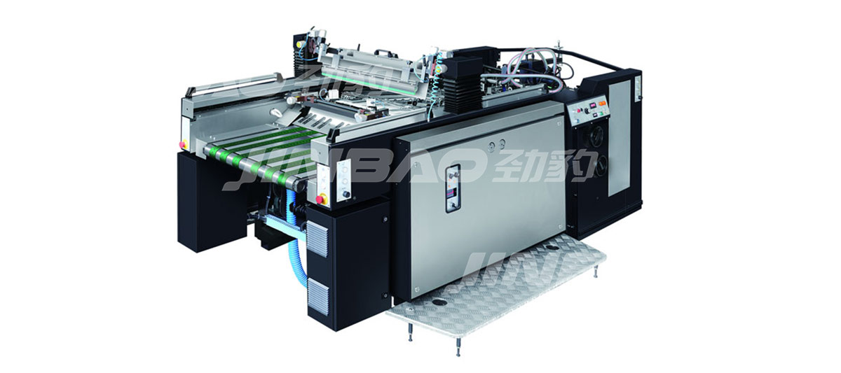 Line For Decal Printing CP1 Full Automatic Cylinder Screen Press For Decal Printing