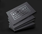UV business card printing