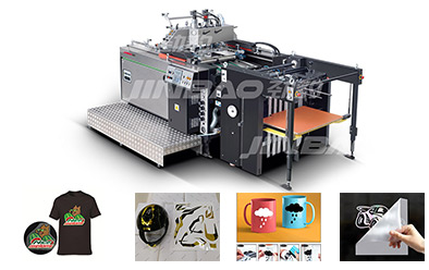 The application of screen printing machines in the printing industry