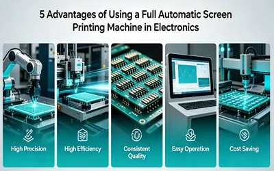 5 Advantages of Using a Full Automatic Screen Printing Machine in Electronics